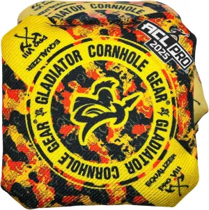 Gladiator | ACL Cornhole Bags | Professional Cornhole Bags Slick and Stick | Regulation Size Weight