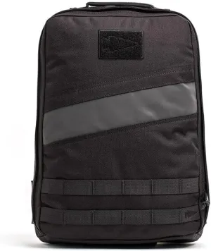 GORUCK Rucker 4.0 15L Black - Purpose Built Rucking Backpack, Military Weight Training Rucksack w/Ruck Plate Pocket and Extra Padded Straps