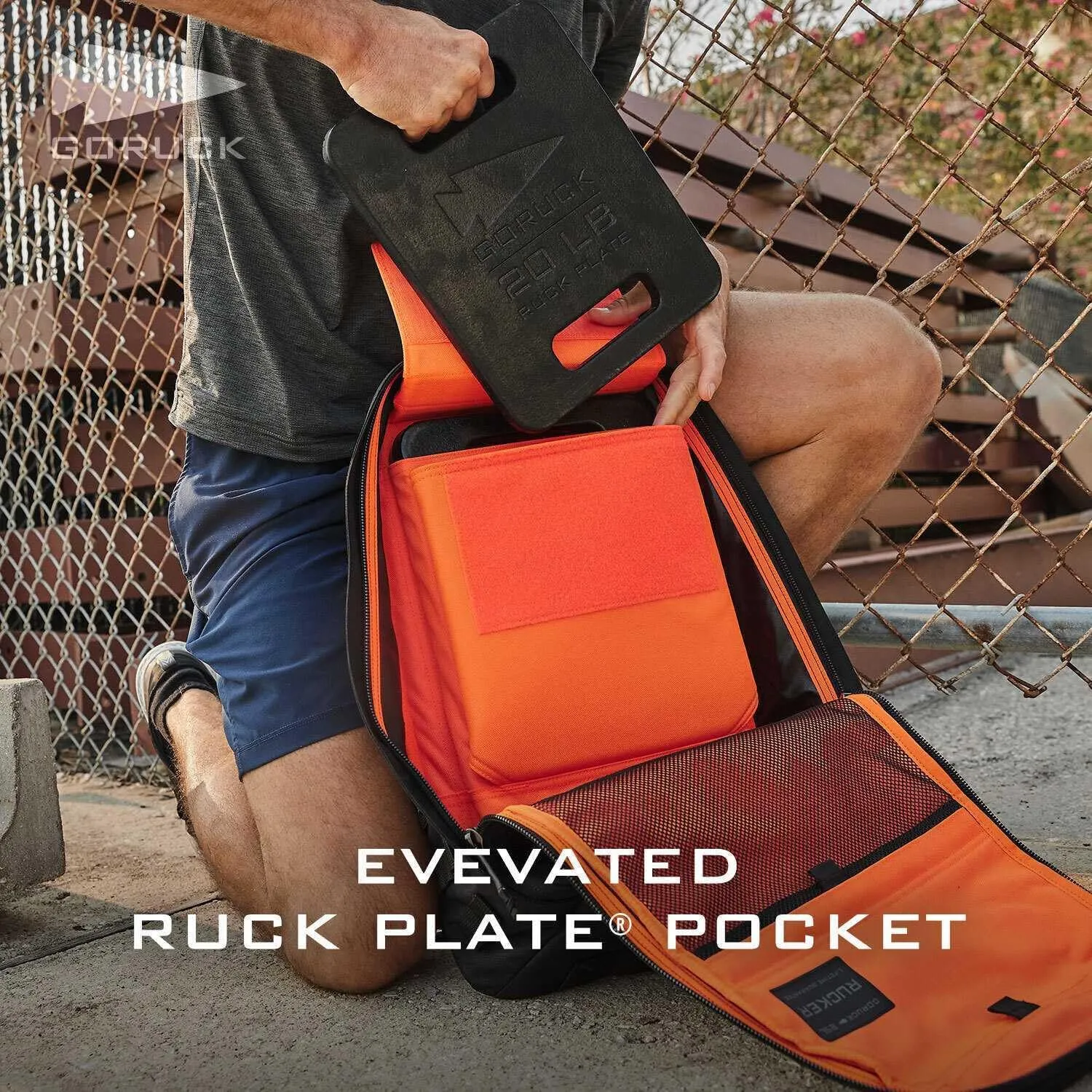 GORUCK Rucker 4.0 15L Black - Purpose Built Rucking Backpack, Military Weight Training Rucksack w/Ruck Plate Pocket and Extra Padded Straps