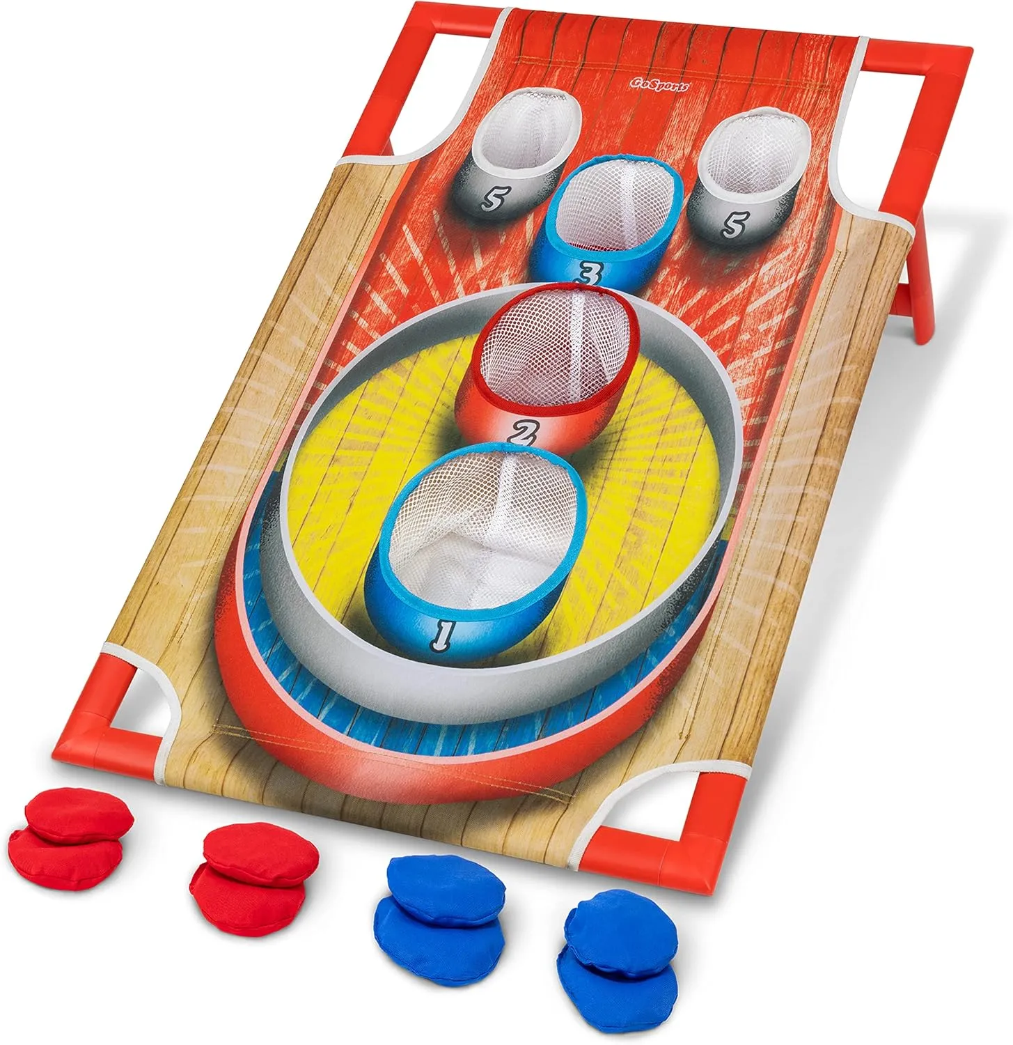 GoSports 3 x 2 ft Arcade Cornhole Game - Portable Bean Bag Toss Game for Kids and Adults