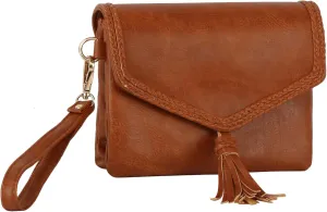 Handbag Republic SHOULDER BAGS WRISTLET CLUTCH HANDBAGS CONVERTIBLE TO CROSSBODY ((TDM-0055))