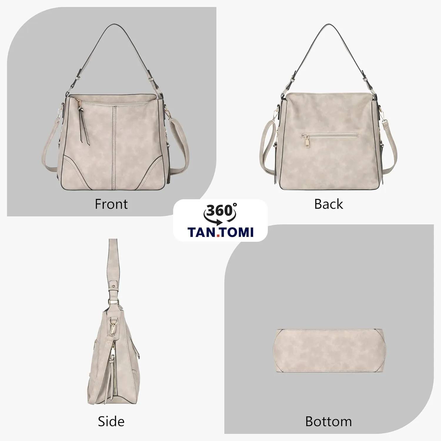 Handbags for Women Crossbody Bags Purses for Women Vegan Leather Shoulder Bag Hobo Bag for Travel Shopping
