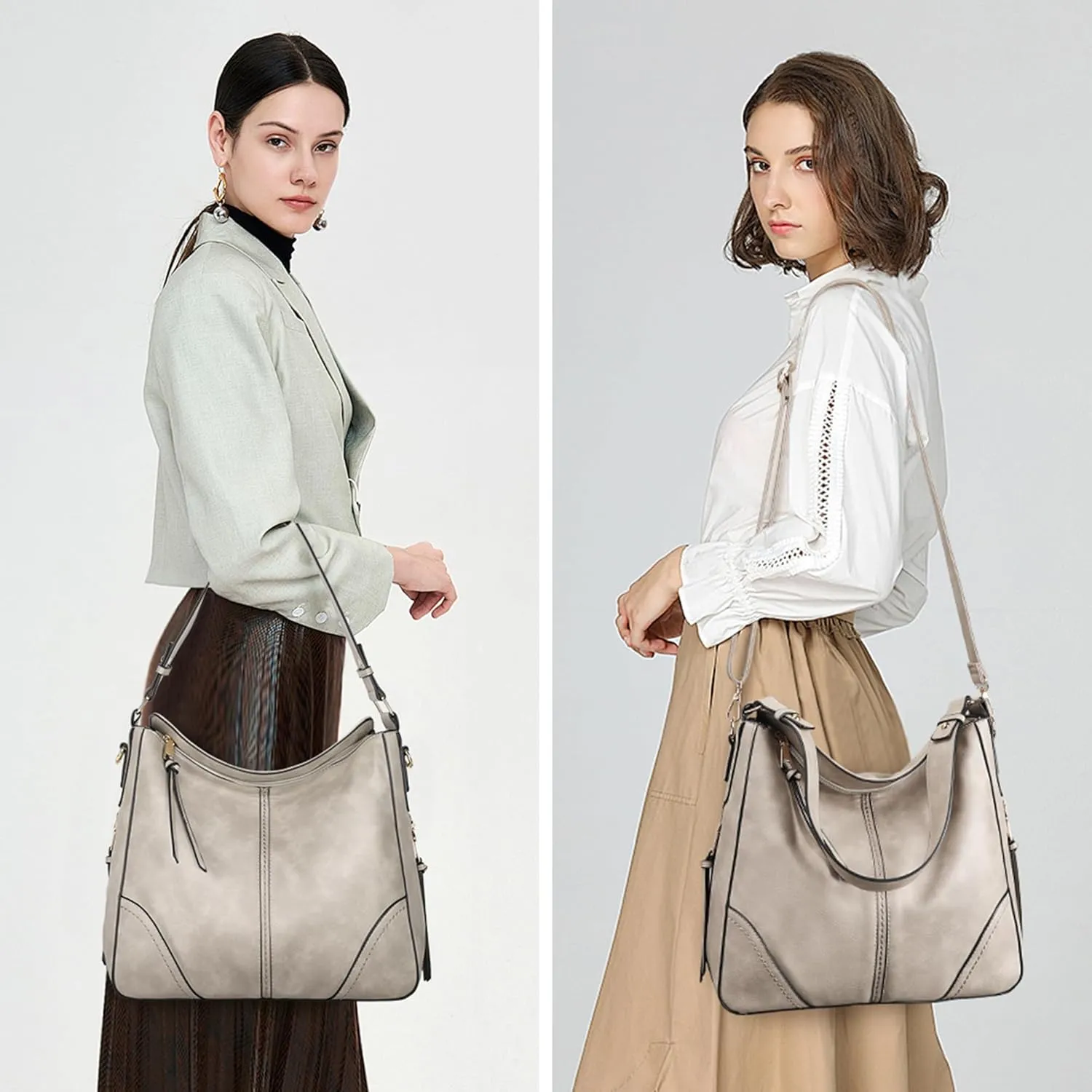 Handbags for Women Crossbody Bags Purses for Women Vegan Leather Shoulder Bag Hobo Bag for Travel Shopping