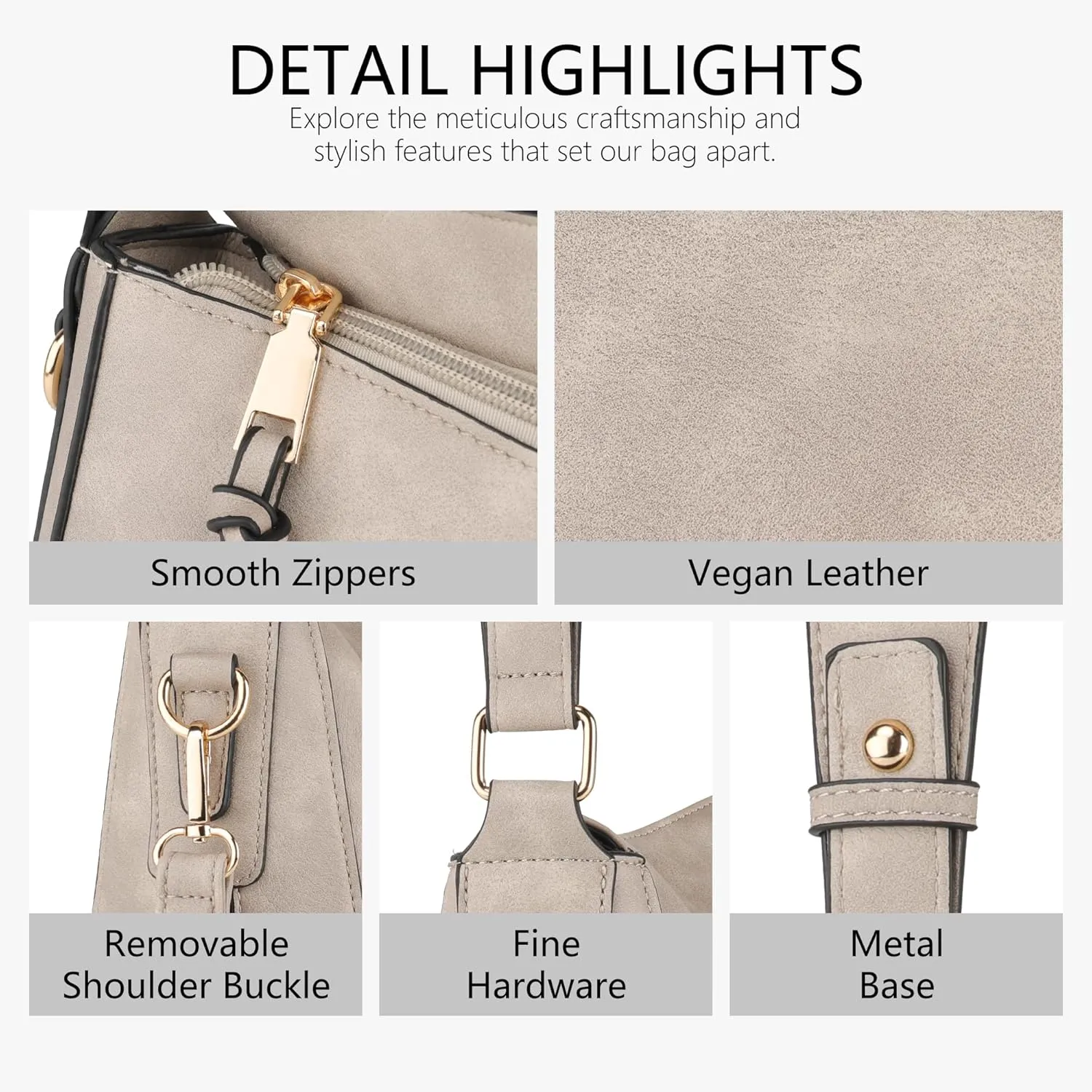 Handbags for Women Crossbody Bags Purses for Women Vegan Leather Shoulder Bag Hobo Bag for Travel Shopping