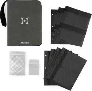 Hibana: Jewelry Storage Travel Edition - Sage- Portable Zipper Binder, Anti-Tranish Ziplock Pouches, Organization & Storage for 20pcs, 9.5x7x2