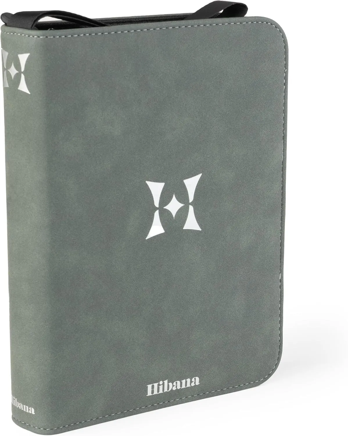 Hibana: Jewelry Storage Travel Edition - Sage- Portable Zipper Binder, Anti-Tranish Ziplock Pouches, Organization & Storage for 20pcs, 9.5x7x2