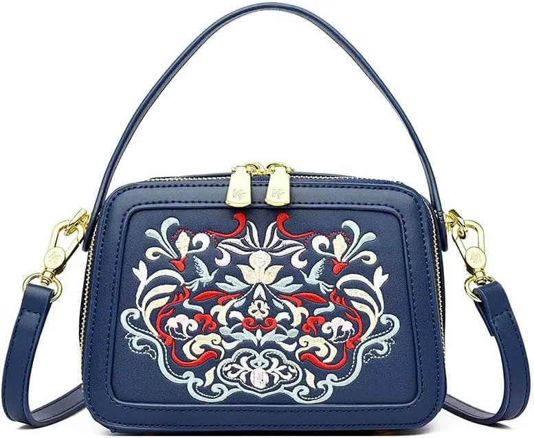 High-end design, Chinese style embroidered handbags, fashionable and atmospheric crossbody, shoulderbags.