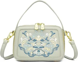 High-end design, Chinese style embroidered handbags, fashionable and atmospheric crossbody, shoulderbags.
