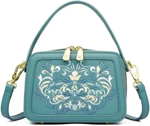 High-end design, Chinese style embroidered handbags, fashionable and atmospheric crossbody, shoulderbags.