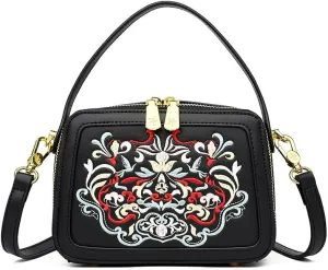 High-end design, Chinese style embroidered handbags, fashionable and atmospheric crossbody, shoulderbags.