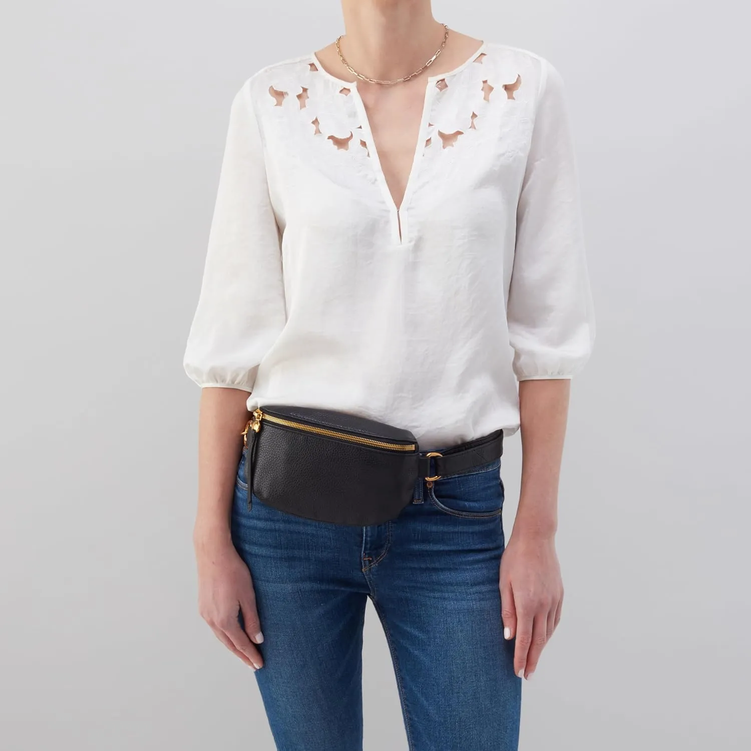 HOBO Fern Belt Bag for Women, Convertible Crossbody and Shoulder Bag