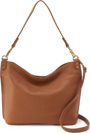 HOBO Pier Leather Shoulder Bag for Women, Convertible to Crossbody