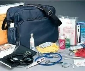 Hopkins Medical Products Original Home Health Shoulder Bag Medical Tote - 530638EA - 1 Each / Each