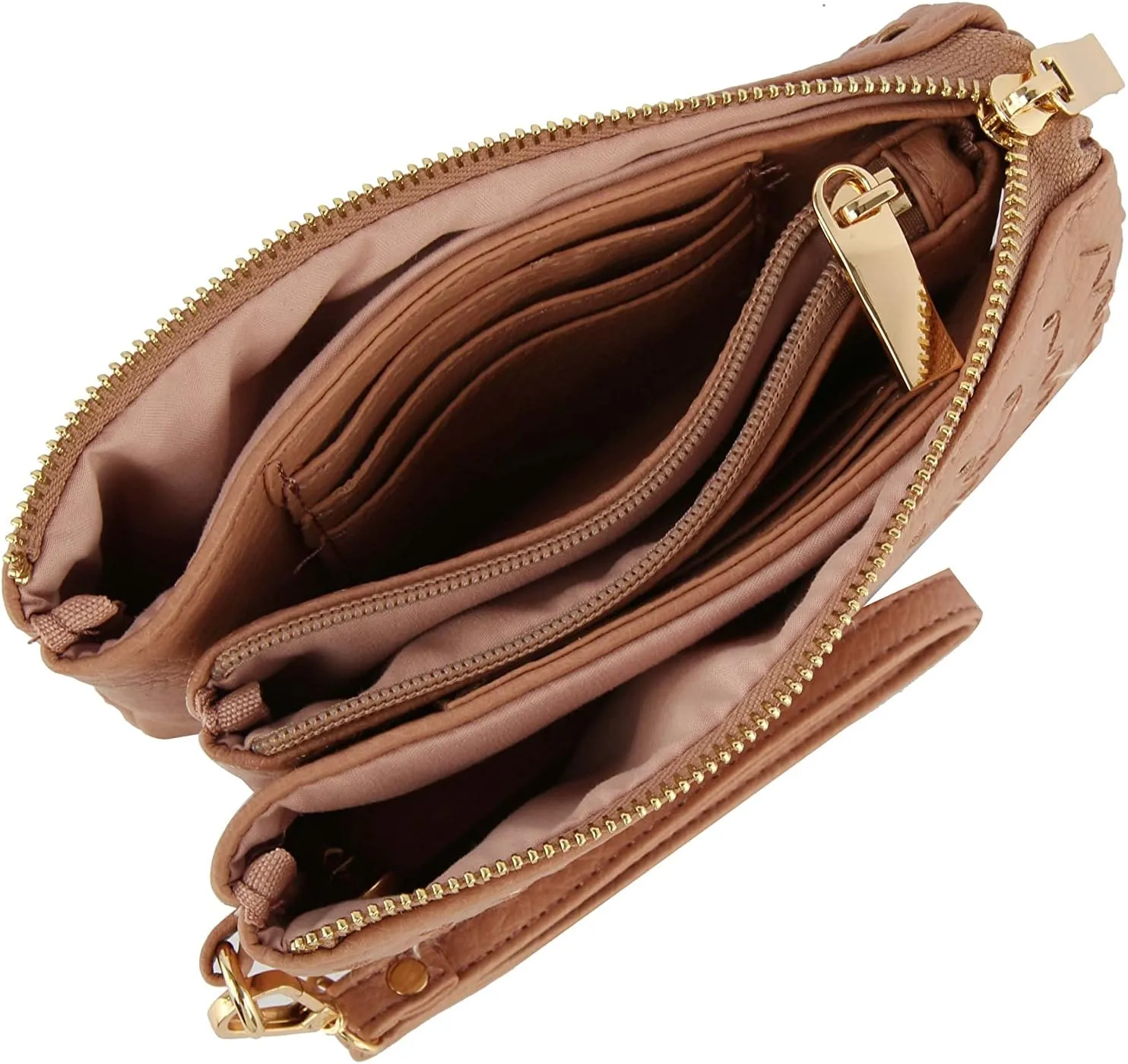 HR Shoulder Bags Wristlet Clutch Handbags convertible to crossbody