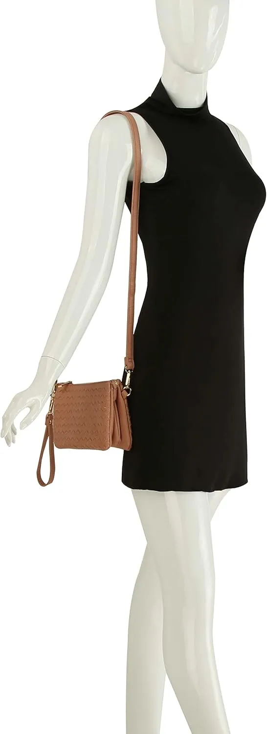 HR Shoulder Bags Wristlet Clutch Handbags convertible to crossbody