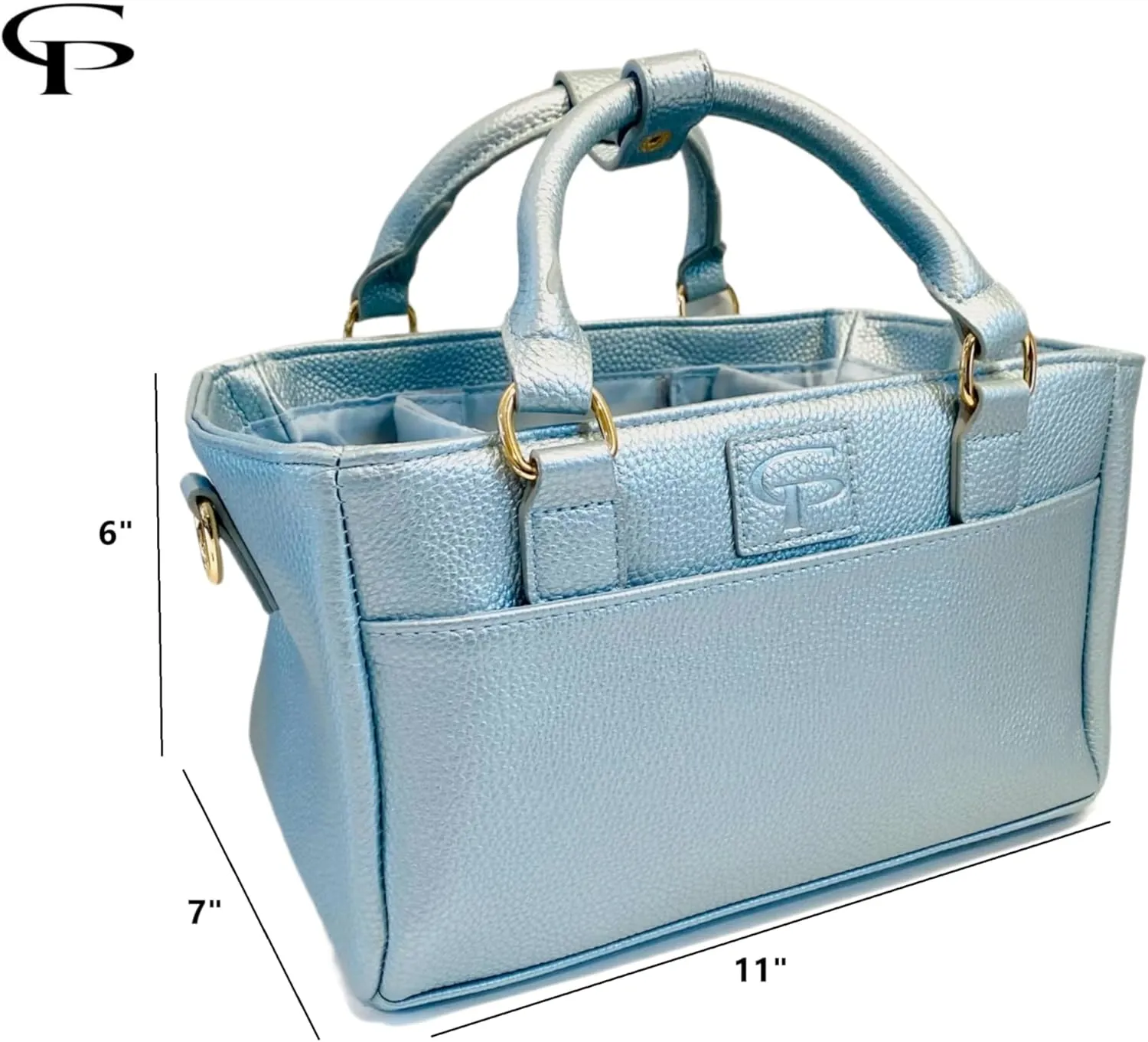 Ice Skating Tote Bag - Great for Skate Guards Water Bottle and Other Skating Accessories