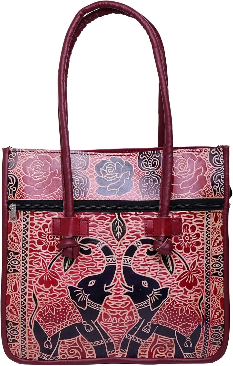 Indian Handmade Leather Ethnic Vintage Tribal Shoulder Bag Purse