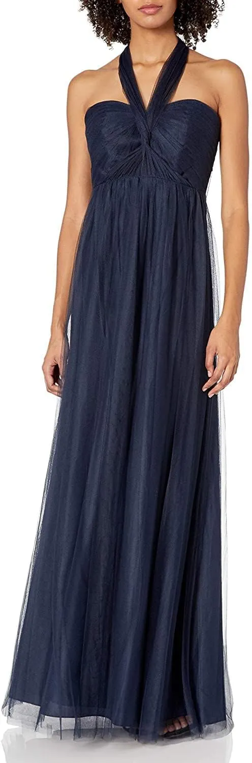 Jenny Yoo Women's Annabelle Convertible Tulle Column Dress