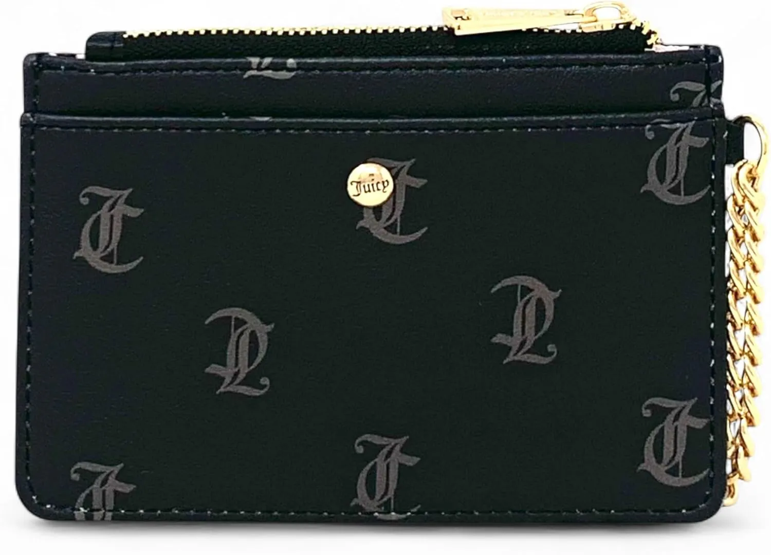 Juicy Couture Women's Wristlet with Dual Fold Flap Wallet