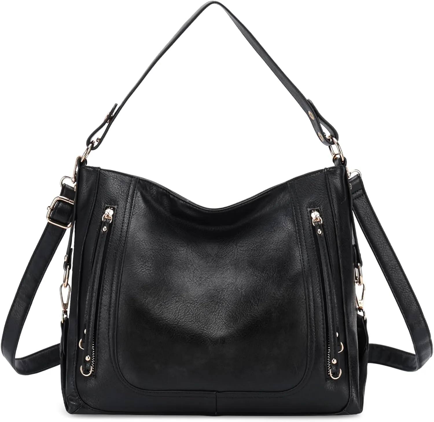 Kasqo Hobo Bags for Women,Large Ladies Purses and Handbags Vegan Leather Shoulder Bags Fashion Satchel Bag Tote Bags