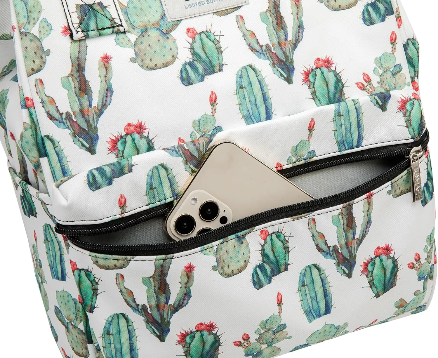 Kinmac Wide Open Style Laptop Backpack College Travel Outdoor Backpack For Laptop Up to 15.6 Inch (Cactus)