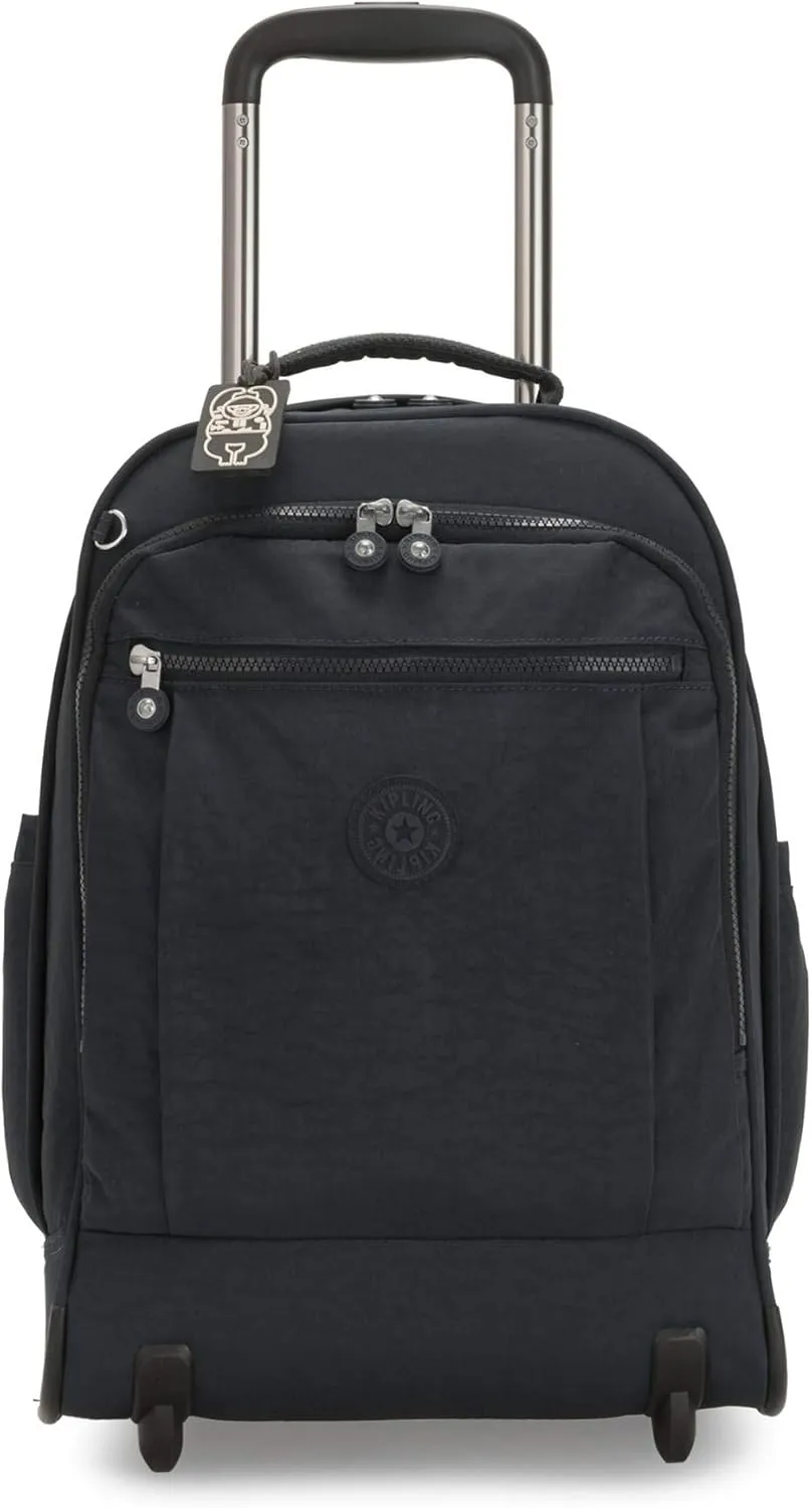 Kipling Women's Gaze Large Rolling Backpack, Durable, Wheeled Backpack with Adjustable Shoulder Straps, Nylon Book Bag