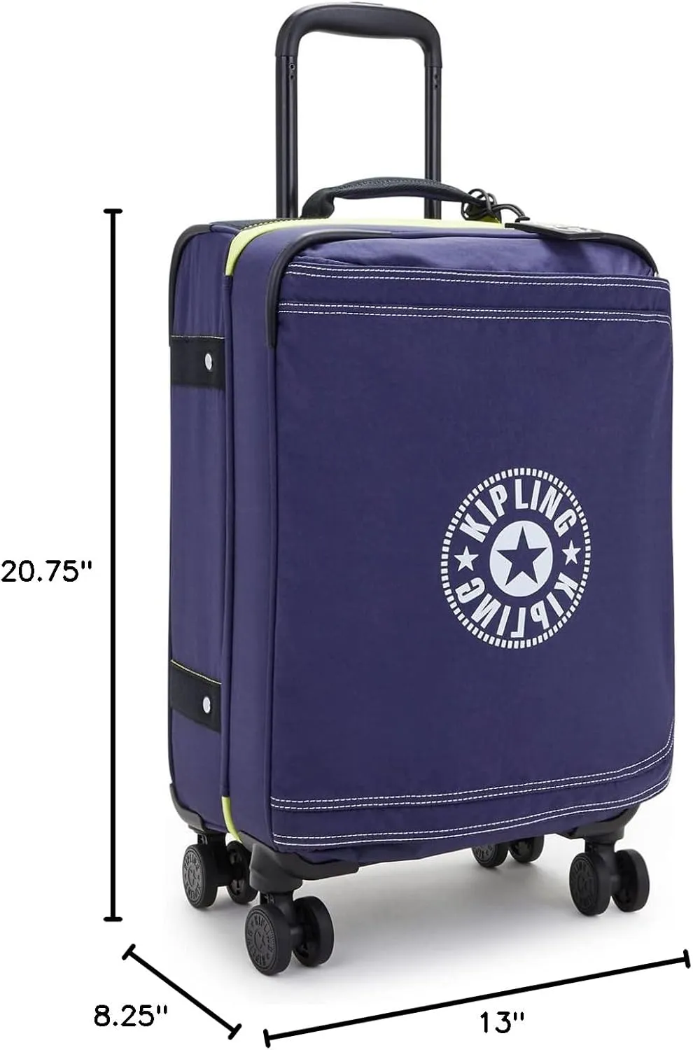 Kipling Women’s Spontaneous 31-Inch Softside Spinner Wheel Luggage, Integrated TSA Accepted Lock