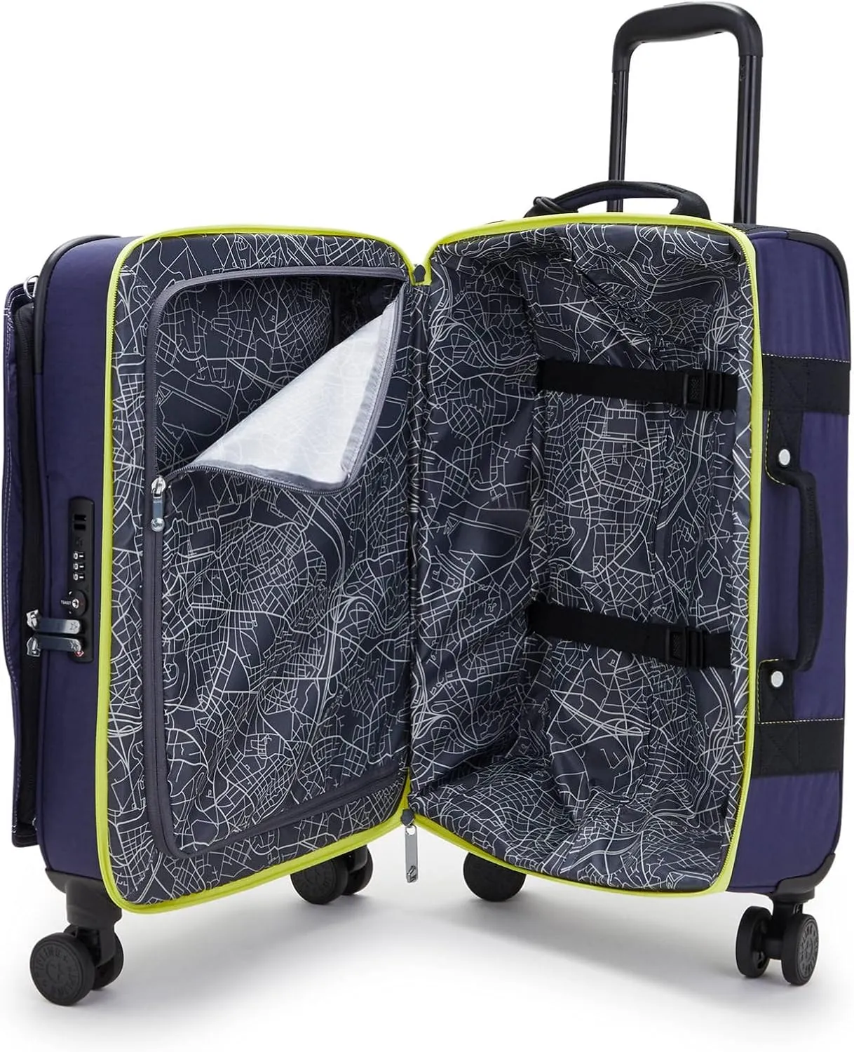 Kipling Women’s Spontaneous 31-Inch Softside Spinner Wheel Luggage, Integrated TSA Accepted Lock