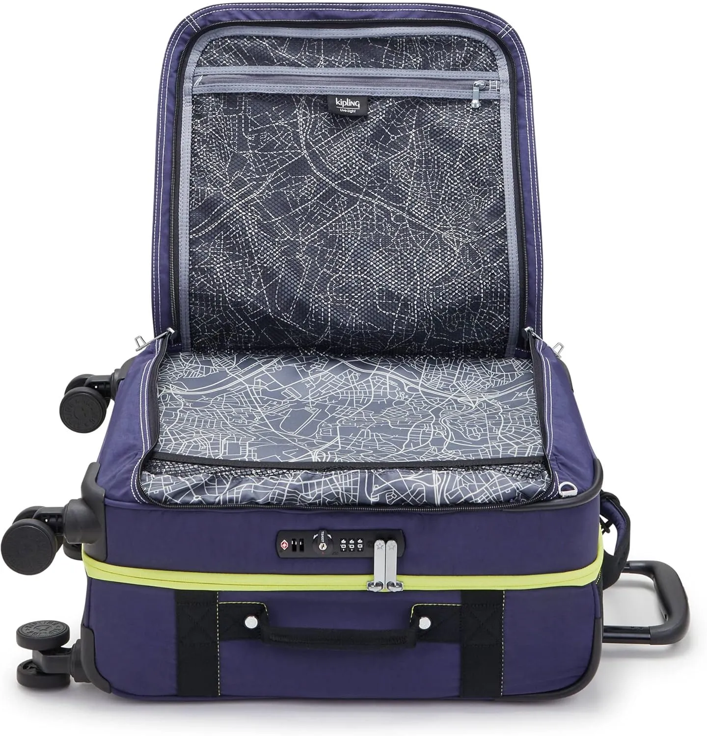 Kipling Women’s Spontaneous 31-Inch Softside Spinner Wheel Luggage, Integrated TSA Accepted Lock