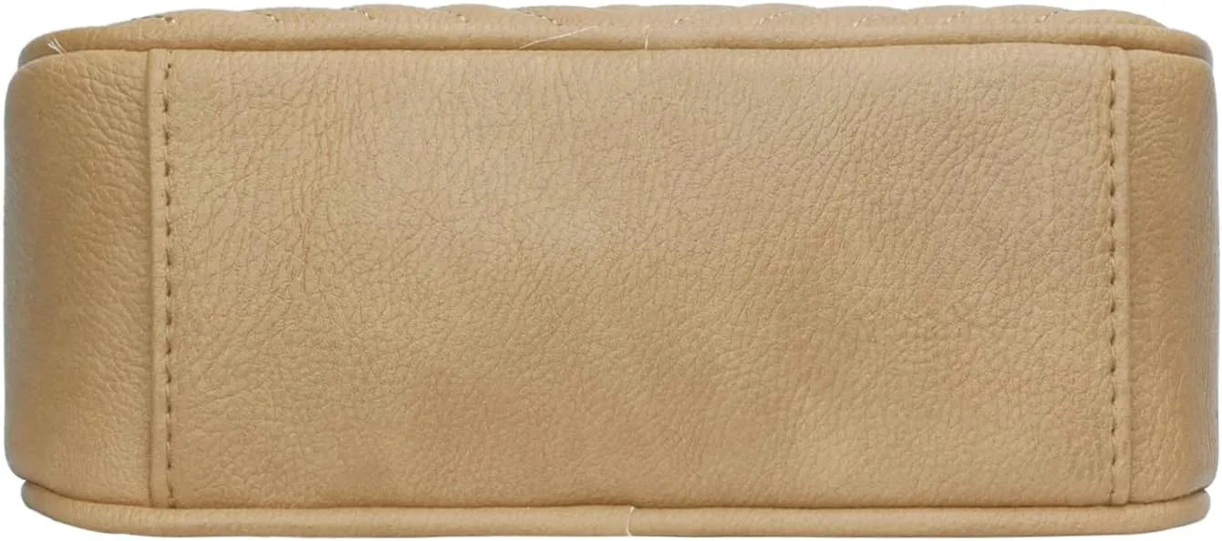 KKXIU Quilted Small Crossbody Bag for Women and Teen Girls Stylish Shoulder Purse with Wide Strap