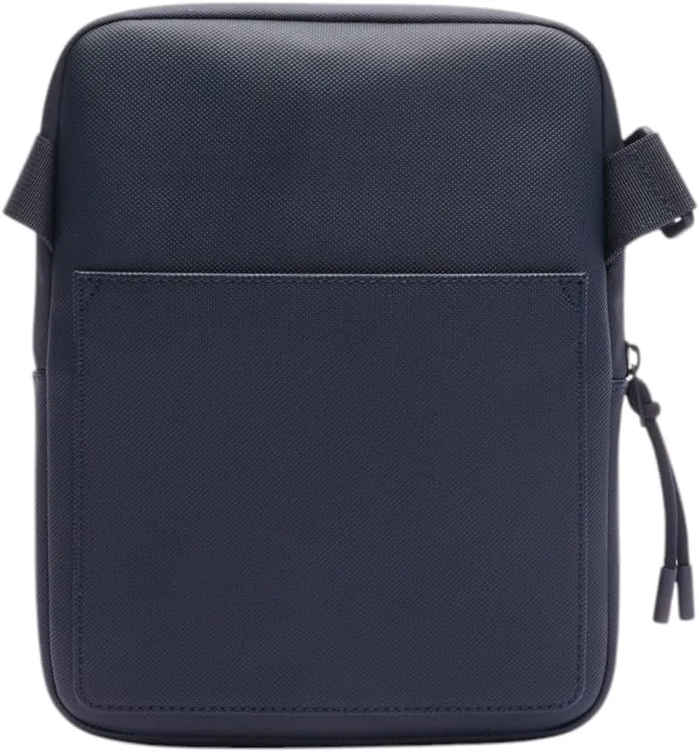 Lacoste Medium LCST Zippered Petit Piqué Crossover Bag