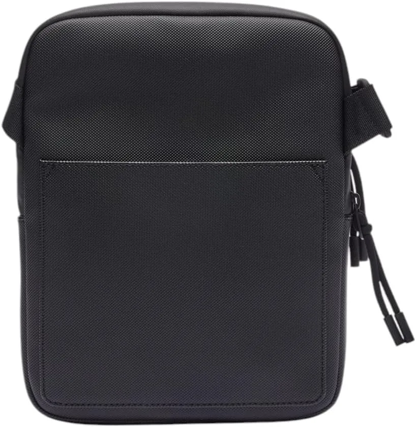 Lacoste Medium LCST Zippered Petit Piqué Crossover Bag