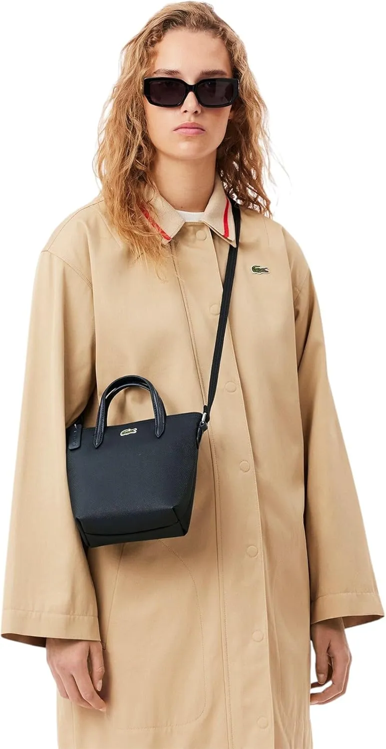 Lacoste Women's L.12.12 Concept Petit Zipper Crossbody Bag