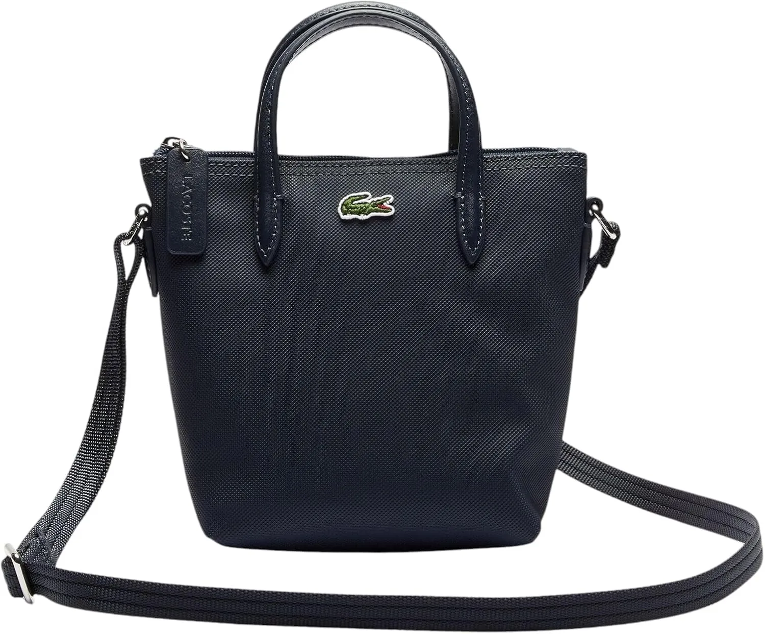 Lacoste Women's L.12.12 Concept Petit Zipper Crossbody Bag