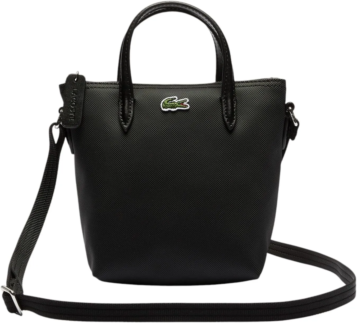 Lacoste Women's L.12.12 Concept Petit Zipper Crossbody Bag