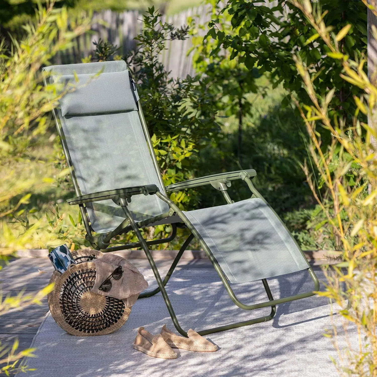 Lafuma R Clip Zero Gravity Chair, Moss Green