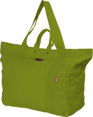 Large Tote Bag, Everything Bag, Heavy Duty Canvas, Full-Size Zipper, Reusable, Suitable for DIY, Natural Cotton.