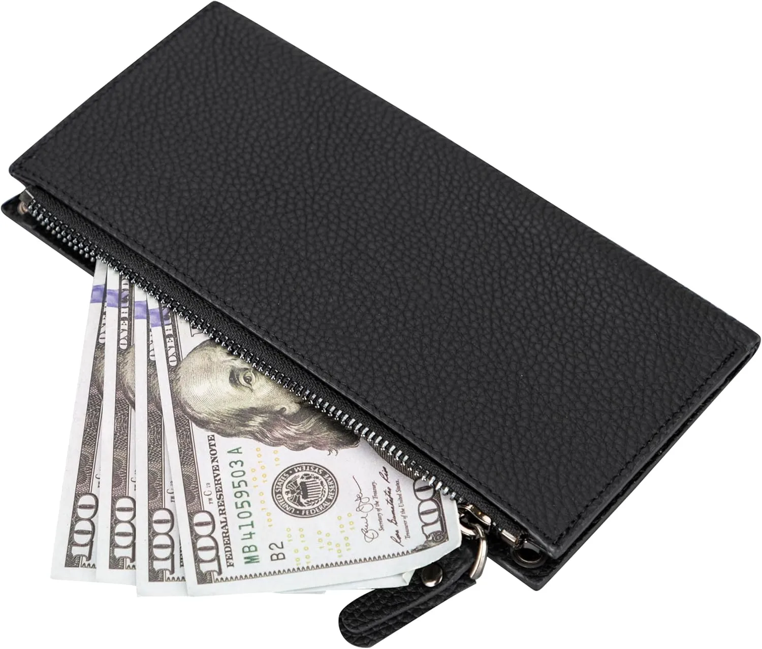 Leather Crossbody Wallet with Strap, Genuine Leather Crossbody Cell Phone Purse, Handbag