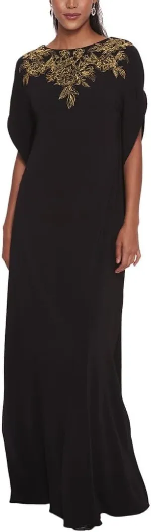 Lightweight Crepe Kaftan Gown