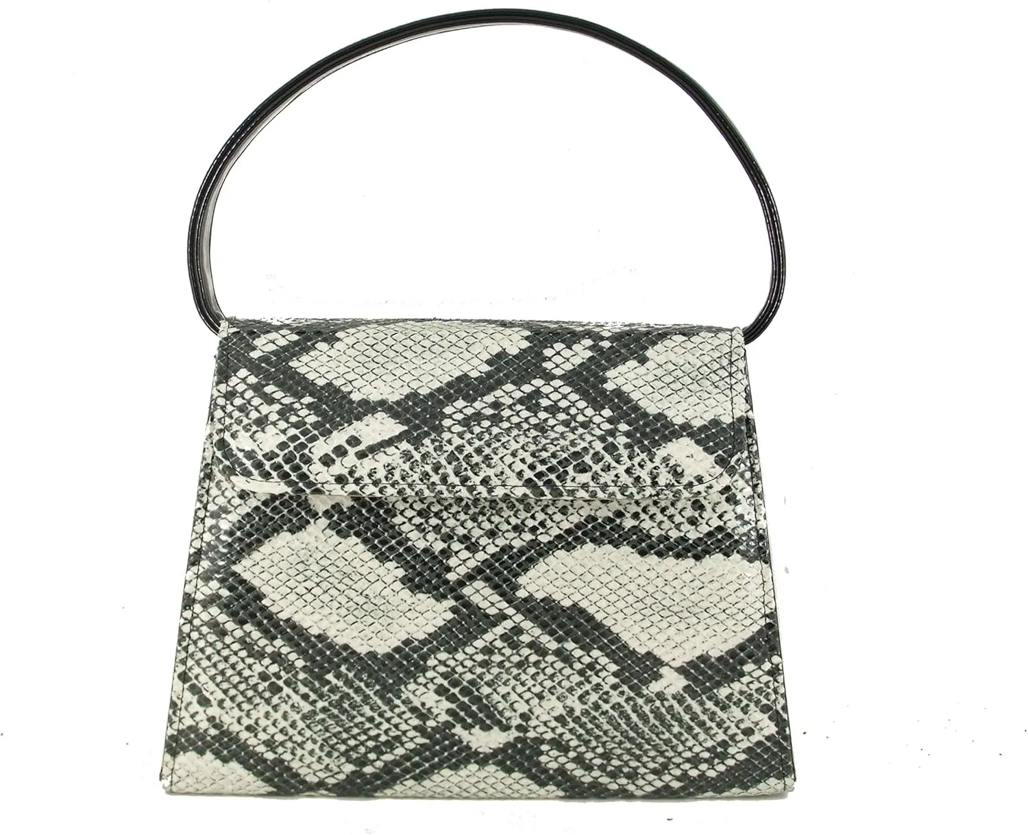 LONI Clutch Handbag Purse for Women | Shoulder & Top-Handle Grab Handbag | Patent leather Bag for Wedding & Prom