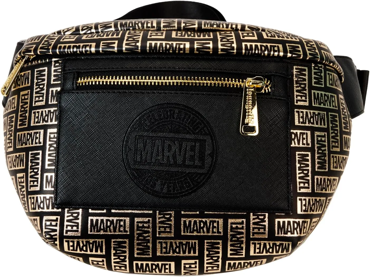 Loungefly Marvel 85th Anniversary All-Over Print Logo Convertible Belt Bag