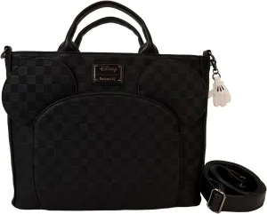 Loungefly Mickey Mouse Checkered Texture Convertible Backpack & Tote Bag