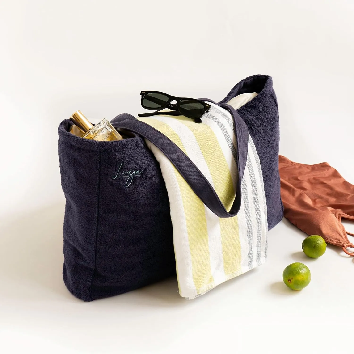 Luzia Cotton Terry Tote Bag