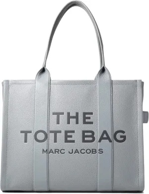 Marc Jacobs The Leather Tote Bag Wolf Grey One Size