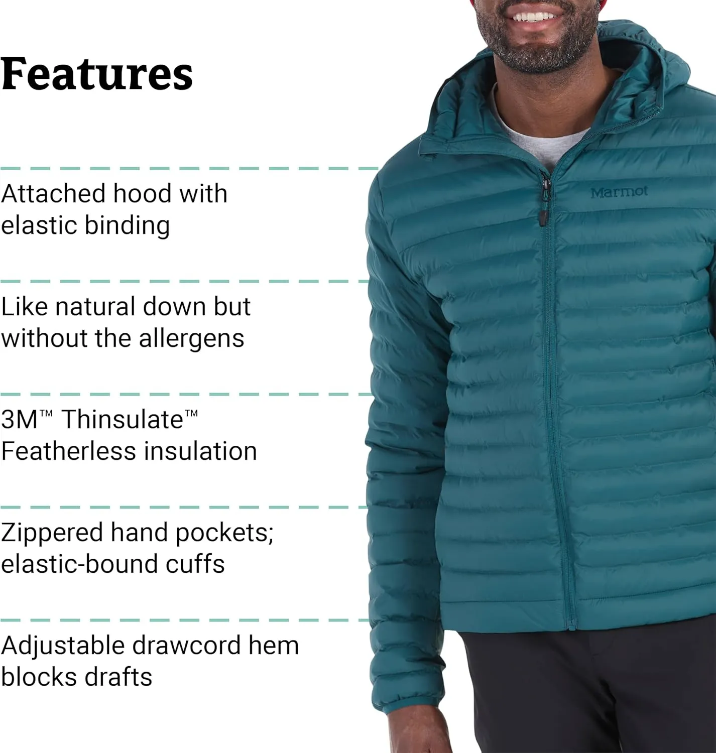 MARMOT Men's Echo Featherless Hoody