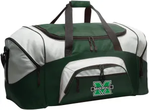 Marshall University Suitcase Duffle Bag Large Marshall Duffel Gift Idea for Her or Him (Green)