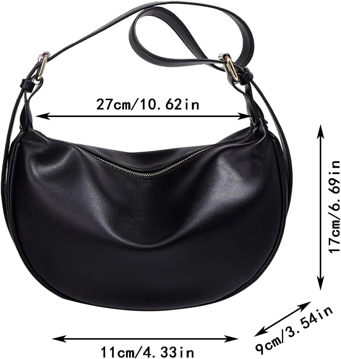 Medium Hobo Bags for Women Top Handle Satchel Shoulder Purse Bucket Handbag Unisex Hobo