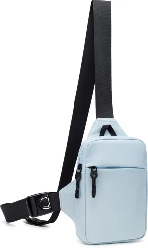 Mini Sling Bag for Men Women, Crossbody Waterproof Trendy Shoulder Cell Phone Chest Bag for Travel Work Gym