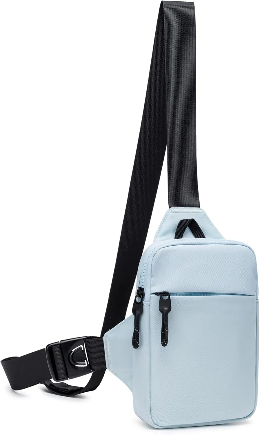 Mini Sling Bag for Men Women, Crossbody Waterproof Trendy Shoulder Cell Phone Chest Bag for Travel Work Gym