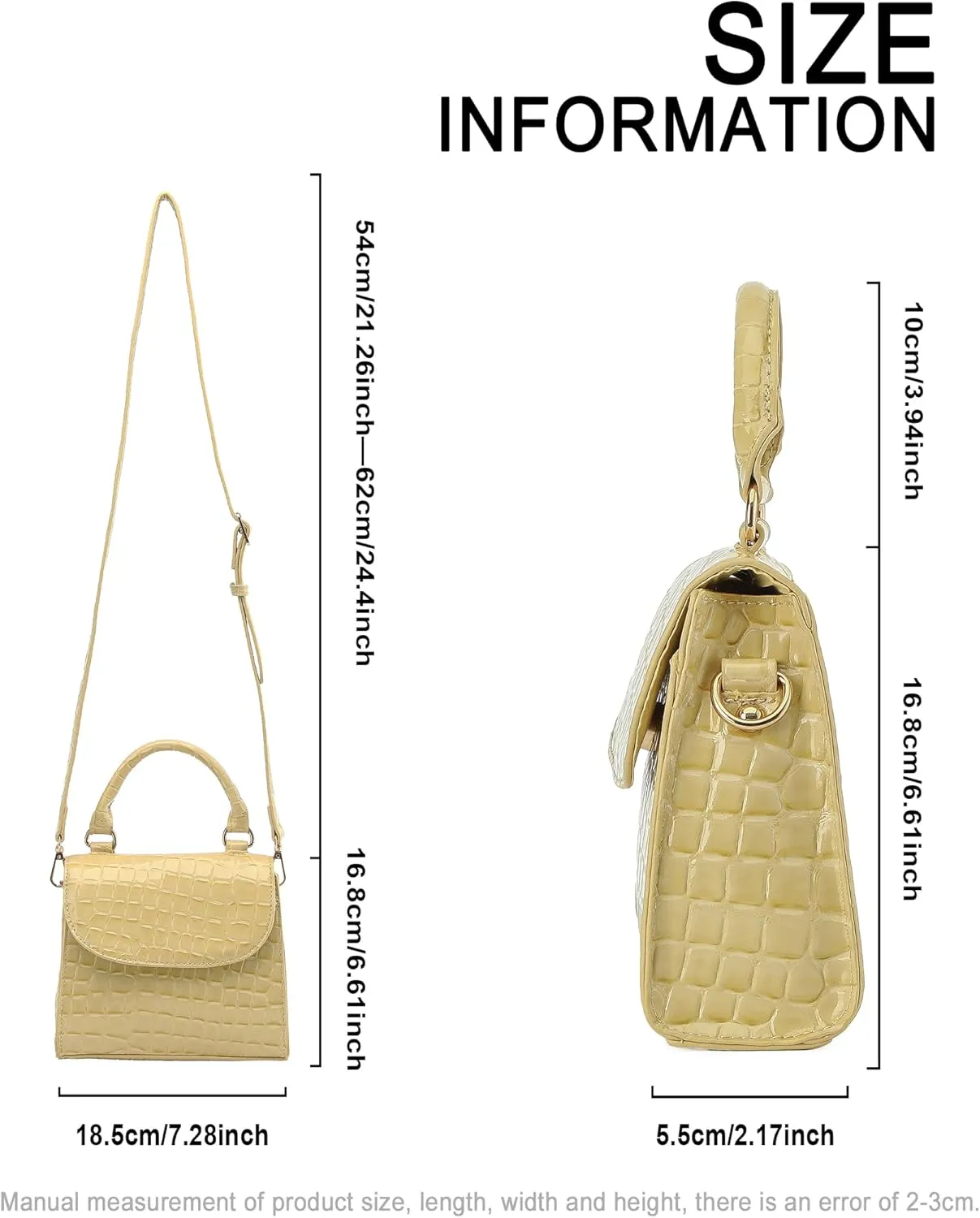 Mini Top Handle Bag for Women Faux Leather Small Crossbody Purse Girls Tote Handbags